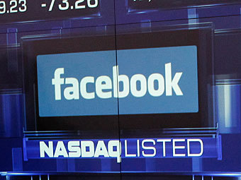 На 10% вырос курс акций Facebook 14 ноября 2012 г.