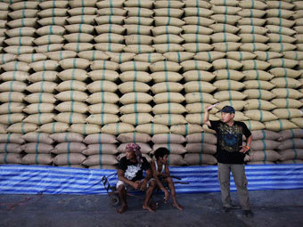 1-е место в мире по экспорту риса в 2012 году заняла Индия